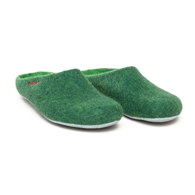 Gottstein Slippers Magicfelt 701 (100% Wool) dark green (Size 36-42)